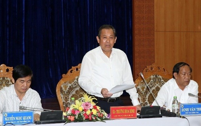 Phó Thủ tướng Trương Hòa Bình chỉ đạo tỉnh Quảng Nam - ảnh 1